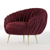 Round armchair