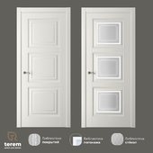 Interior door factory "Terem": model Bergamo 3 (Modern collection)