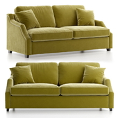 Sofa bed triple Windsor with molding