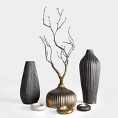 Decor – Vases and Branch
