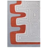 Meander Rug by Dare to Rug