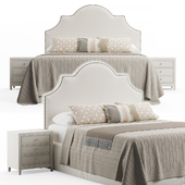 Rowe Bedroom King Headboard Bed