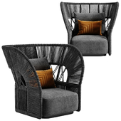 Talenti Cliff Deco armchair