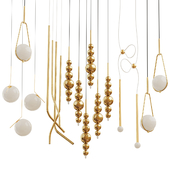 Collection of chandeliers Sara Ferrari;Lampatron;Romatti;Current Collection;ILFARI