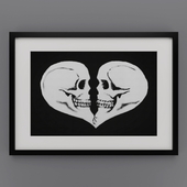 picture skull-heart 2