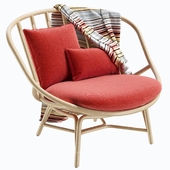 Expormim Armadillo armchair T030