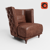 Old italian chester armchair