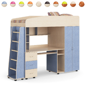 Legenda K01 + LP04 children&#39;s modular bed