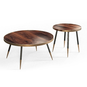 Round Coffee Tables Nordic Style
