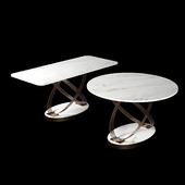 Bontempi Fusion Dining Living Tables Loft Concept