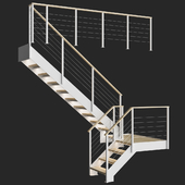 Staircase Loft White