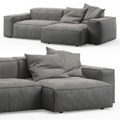NeoWall 2 seat Corner Sofa by Living Divani