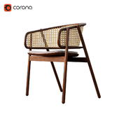 Cane chair - corona renderer