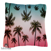 Decorative pillow Sunset "Loft concept"