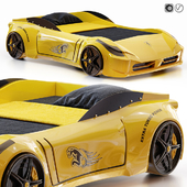 Racing Ferrari Car Bed Model for kids