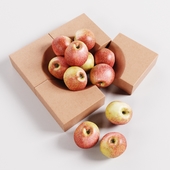 Photoscanned Apples + Fruit Bowl