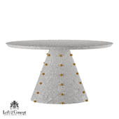 Spheres Dining Table-White
