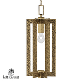 Pendant Lamp Textured Cage Pendant Lamp gold "Loft concept"