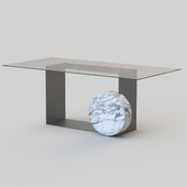Museum table by Cattelan