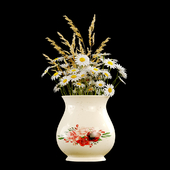 Daisies in a vase