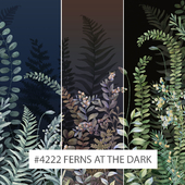 Creativille | Wallpapers | 4222 Ferns at the dark