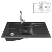 Sink and lux faucet # 15