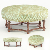 Kincaid_Hampstead Round Cocktail Ottoman