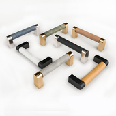 Collections of R3 staple handles in plain and premium leather.