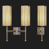 Tigermoth lighting - Stem wall light with lattice