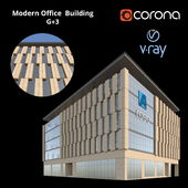 Modern Office Building 001 G+3