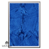 MIDNIGHT TIDE Blue Color Wall Art Object designed by Kelly Wearstler "Loft concept"