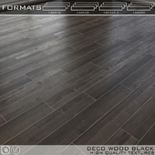 Плитка под дерево REX DECO WOOD BLACK