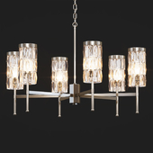 Tigermoth lighting - Stem chandelier with crystal