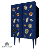 Patrick Naggar Gem Cabinet шкаф украшенный агатами designed by Patrick Naggar "Loft concept"