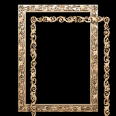Classic style carved frame