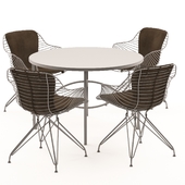 Overgaard & Dyrman dining chair and table