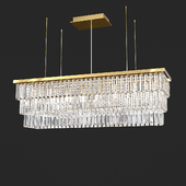 Crystal lamp Ideal Lux MARTINEZ SP8 ORO