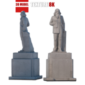 Sculpture D.I. Mendeleev 193