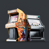 Arcade machines StreetFighter and MetalSlug