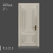 Model ANTIQUE DG-2 (collection ANTIQUE) from Rada Doors