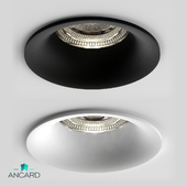 Recessed luminaire MR16 for GU10 lamp from Ancard