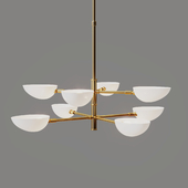 Circalighting - Graphic Large Two-Tier Chandelier