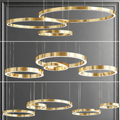 Collection of modern ring chandelier