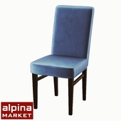 Chair soft Zanna dark nut ALP / ST-112 / Assol
