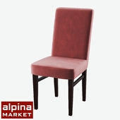 Soft chair Zanna dark walnut ALP / ST-112 / Premier_13