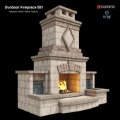 Outdoor Fireplace 001