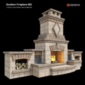 Outdoor Fireplace 002