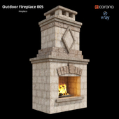 Outdoor Fireplace 005