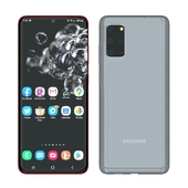 Samsung Galaxy S20 + Gray & Red