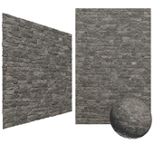 Grey Stone Wall Brick & Cobble stone with 6k High Resolution Tileable Textures Corona&Vray